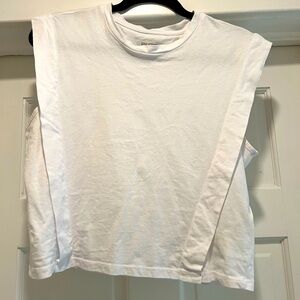 Pilcro boxy shoulder top